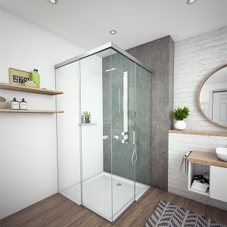 MasterTrack® ST: High-tech sliding door system for showers