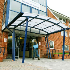 Covered Door Entrance Canopies