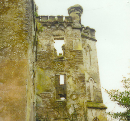 Cor Castle, before restoration