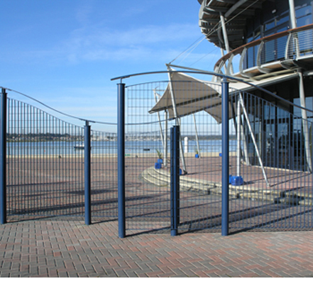 Orsogril - Fence required at new RNLI training college in Poole.