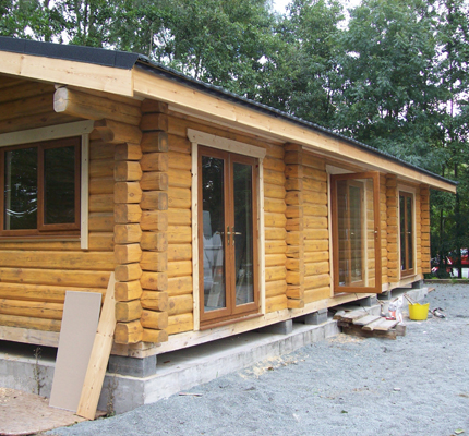 Alliance log cabin
