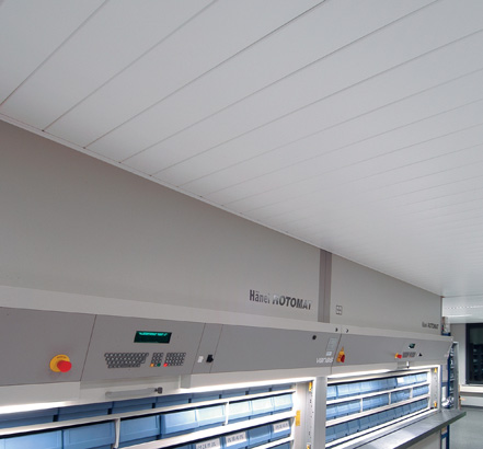 Luxalon<sup>®</sup> ceilings maximise the acoustic and ambient temperature of the surround