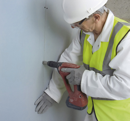 Knauf Silent Spacesaver combines high acoustic performance and narrow width in a system that is lightweight and quick to install