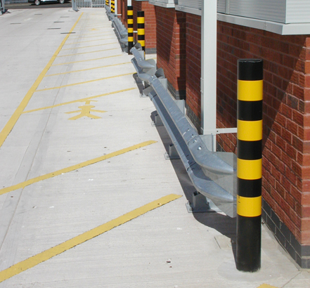 Bailey Streetscene supplied a total of over 500 bollards for this project