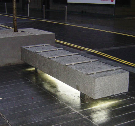 Bailey Streetscene was acknowledged in the Local Government News Street Design awards for the benches