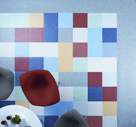 Polyflor’s range of Classic Mystique PUR heavy duty vinyl flooring has six new colour shades