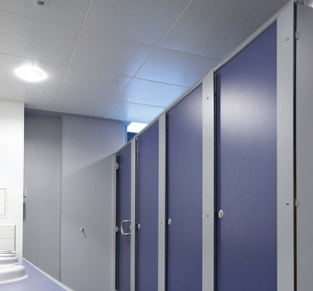 Academy cubicles, in-situ at St Paul's Academy in Greenwich