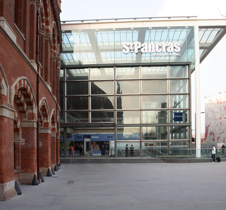 Yannedis were specified for the redevelopment of St Pancras