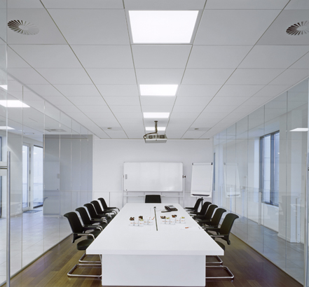 Optima Ceiling, conference room