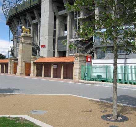 Ronadeck's new surface at Twickenham Stadium was ready within four hours
