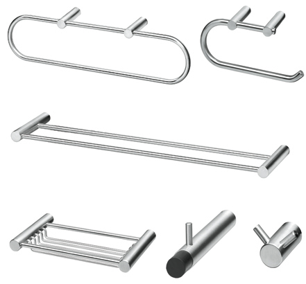 A selection of Intersteel Aqua bathroom accessories