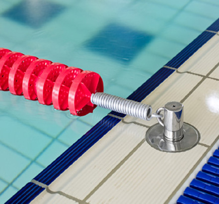 swimming pool lane ropes
