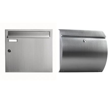Intermail - individual mailboxes are available in a wide range of materials, sizes and finishes