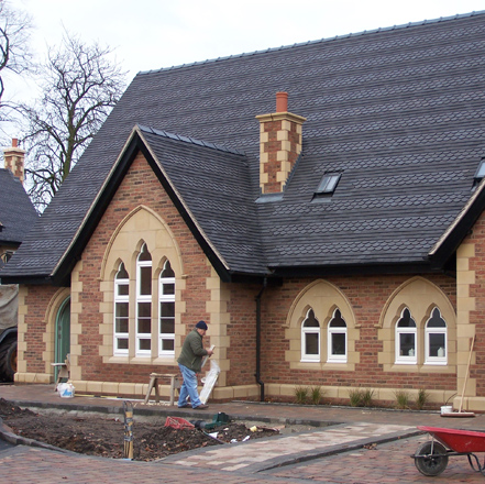 Ilam Stone works match a nearby church and home