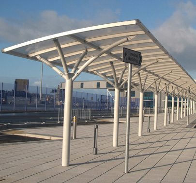 Bailey Streetscene Walkway and Waiting Canopy at New Ferry Port Loch Ryan