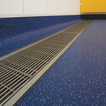 Slip-resistant safety flooring