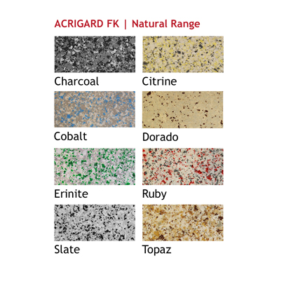 Acrigard FK Natural Range