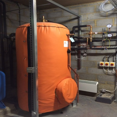 Q-ton CO2 heat pump at “Colne House” medical centre