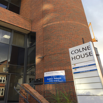 Q-ton CO2 heat pump at “Colne House” medical centre