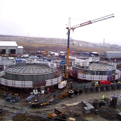 New Shetland Gas Plant