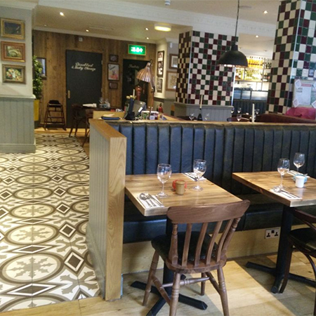 Bella Italia refurbs with anti-slip sustainable tiles