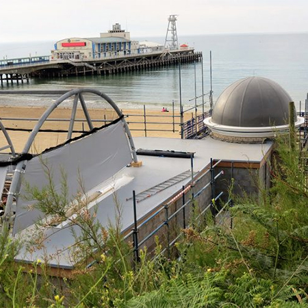 Single Ply Roofing For Bournemouth Oceanarium