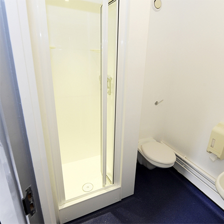 Shower cubicles for Loughborough University