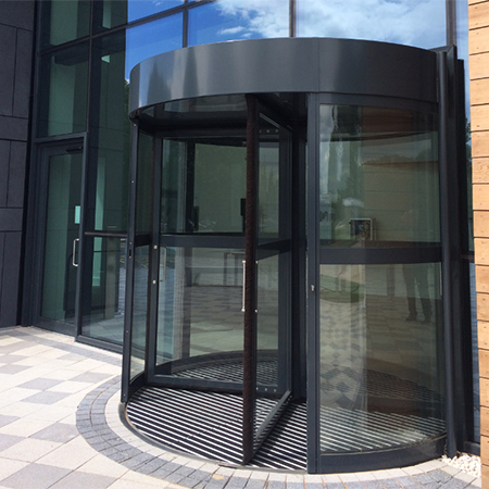 Eye catching entrance system for prestigious project