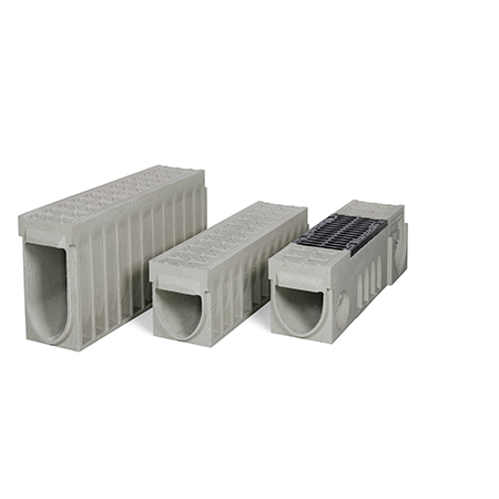 drainage concrete channel
