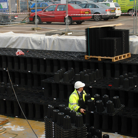 StormBrixx Attenuation & treatment of Stormwater control