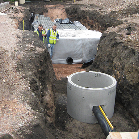 StormBrixx Attenuation & treatment of Stormwater control