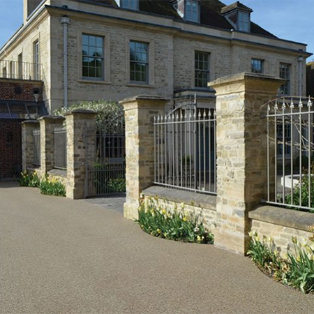 Resin bound driveway for Oxfordshire Estate