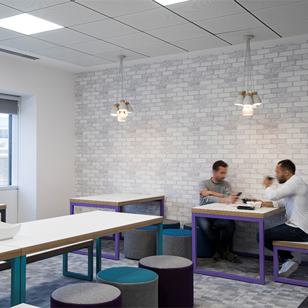 Armstrong Ceiling Solutions at Harman House
