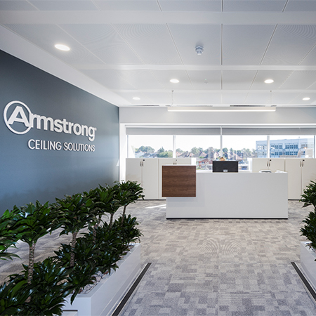 Armstrong Ceiling Solutions at Harman House