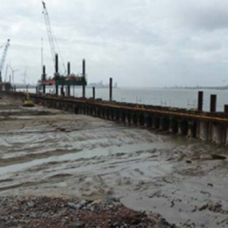 BASF admixtures used for dock extension