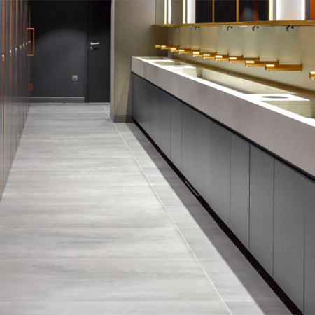 Rose gold washroom accessories for London offices