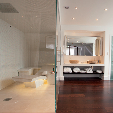 'One of a kind' steam room for London mansion