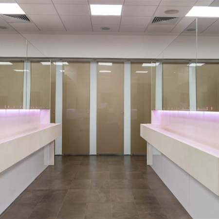 Wow factor washrooms at Brent Cross Shopping Centre