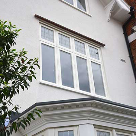 Timber casement windows for No. 1 Ardwick Road