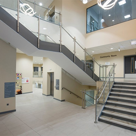Balustrade & handrail systems for Westminser scheme