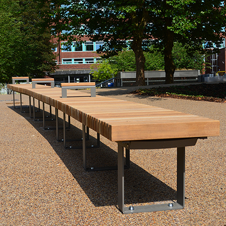 Outdoor furniture for The University of Manchester