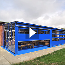 Bespoke Newcastle Monopitch - Outdoor Classroom