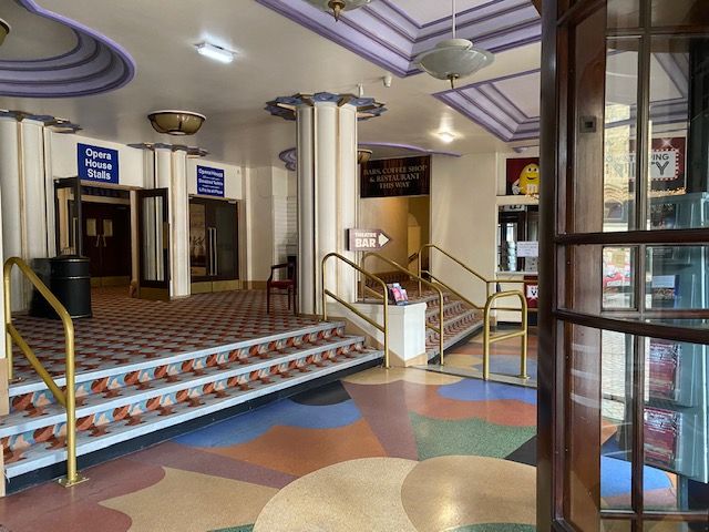 The beautiful Art Deco interior of the Blackpool Winter Gardens Opera House, reconstructed in 1939, oozes sophistication and character.