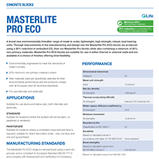 Masterblock Masterlite® Pro Eco