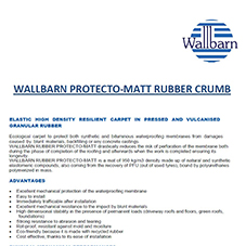 Protecto Mat Rubber Crumb