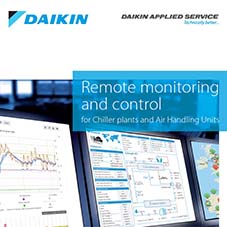 Remote monitoring and control for Chiller plants and Air Handling Units
