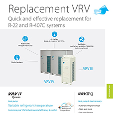 Replacement VRV
