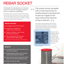 COMBISAFE Rebar Socket Flyer