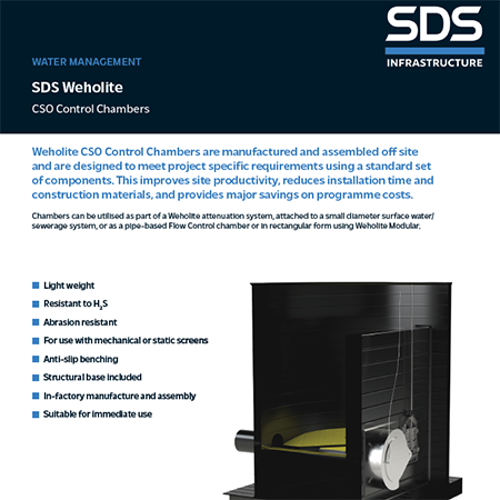 Weholite CSO Control Chambers