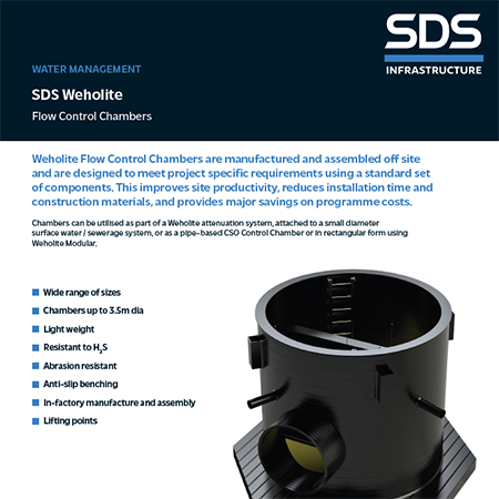 Weholite Flow Control Chambers